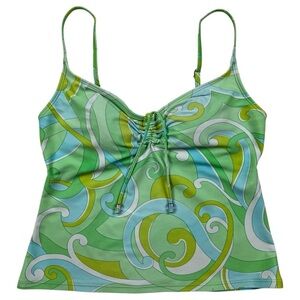 Y2K Tankini Crop Top